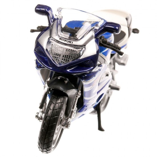 Machetă moto Bburago [1:18] - Suzuki GSX-R750 - Blue/White